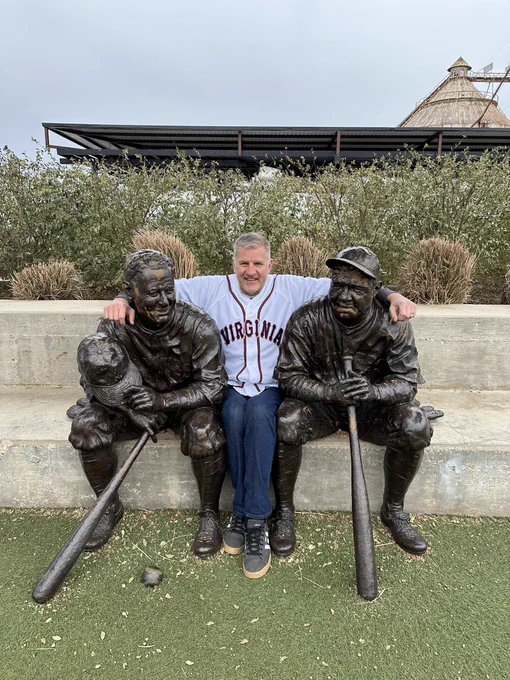 Lou, The Babe, and yours truly