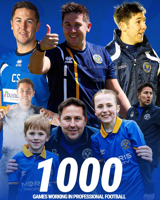 Chris Skitt's 1000th game graphic
