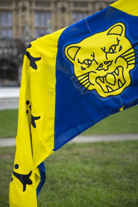 The flag of Shropshire will be flown in New Palace Yard