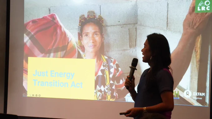 Oxfam Pilipinas and the Legal Rights and Natural Resources Center held its 2nd Just Transition Conversations on 13 February 2025 in Quezon City.
Partners, allies, networks, and national government agencies shared their insights on the proposed JET Bill as part of the push for a just energy transition.
#ClimateJustice