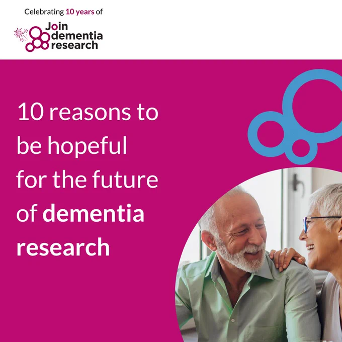 10 reasons to be hopeful for the future of dementia research