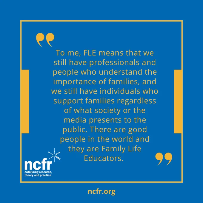 What does Family Life Education mean to you?