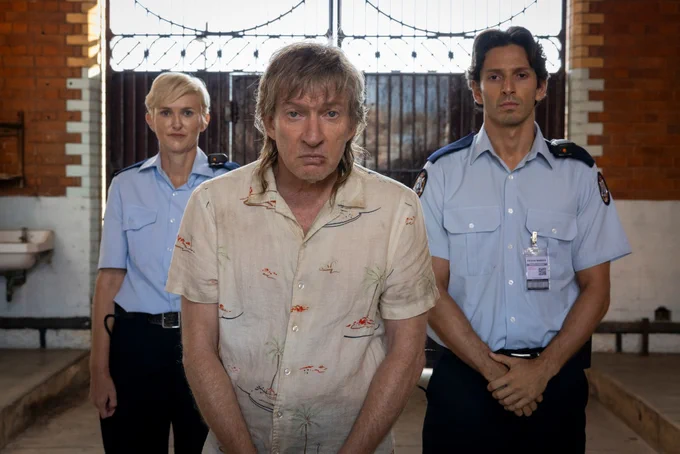 Spit is an Australian comedy with David Wenham (playing “Spit” – John Spitieri), who is on the run for a crime that he committed decades ago.  Showing at Luna Palace Cinemas.