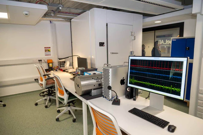 The MuRoom facility at the University of Glasgow