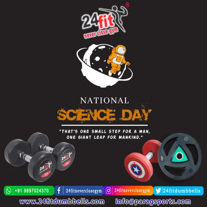 National Science Day

#NationalScienceDay #CelebrateScience #ScienceCommunity #ExploreScience #ScienceIsFun #ScienceExplorers #KnowledgeIsPower #ScienceAwareness #24fit #24fitdumbbells #alwaysfirst #alwaysfirstindia #paragsports #dumbbells #workout #gymworkout #gymequipments