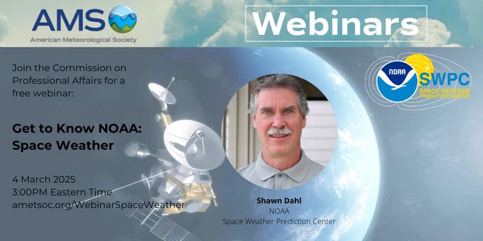 NOAA Space Weather Webinar graphic