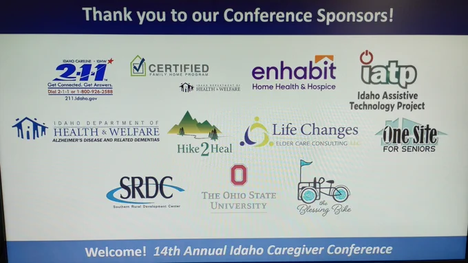 Sponsorship and welcome banner