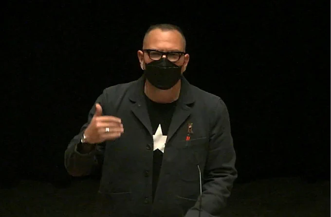 Me, giving the Ursula Franklin Lecture at the University of Toronto.
