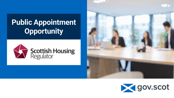 Public Appointment Opportunity: Scottish Housing Regulator