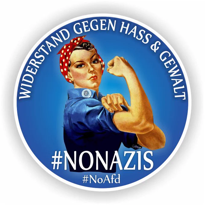 Widerstand gegen Hass und Gewalt  #NONAZIS #NoAfD