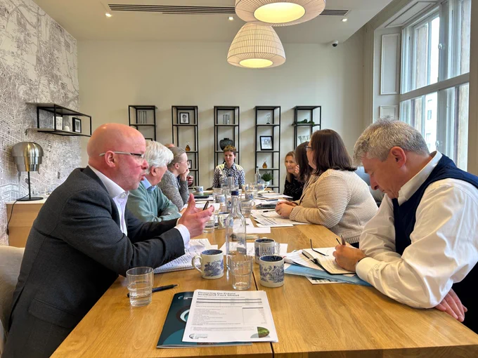 Participants at Carnegie UK's Financing the Future roundtable in Glasgow
