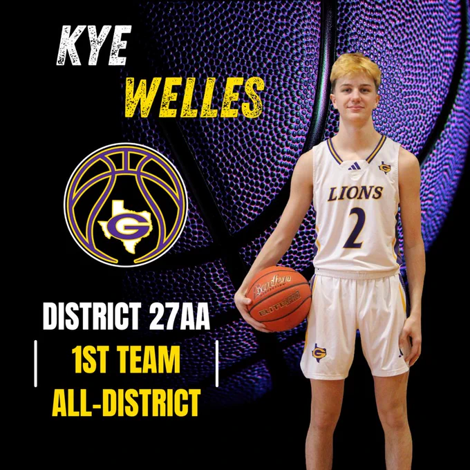 Kye Welles 1st Team All-District