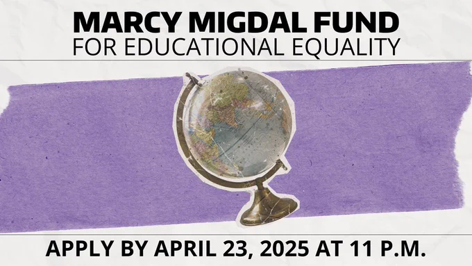 Marcy Migdal Fund for Educational Equality

Apply by April 23, 2025 at 11 P.M.