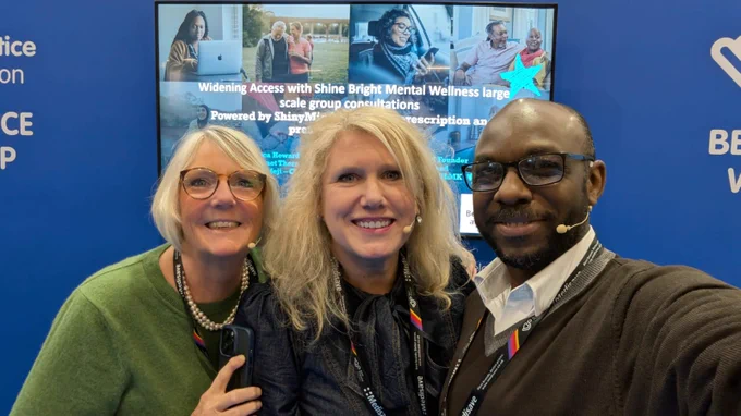 (Left to Right) Janet Thornley, Strategic Primary Care Nurse Lead at BLMK ICB, Rebecca Howard, Clinical Psychotherapist and Founder of ShinyMind, Dr Omotayo Kufeji, GP and Clinical Director of The Bridge PCN