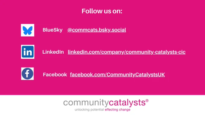 List of Community Catalysts social media accounts