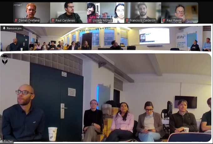 Academic staff from University of Cuenca and HfT Stuttgart meets virtually and in person
