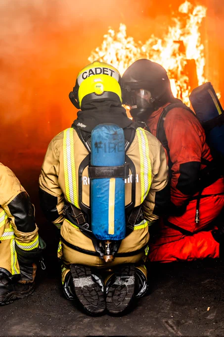 Les cadets de l'école du feu de la Province de Liège / jeunes sapeurs-pompiers 