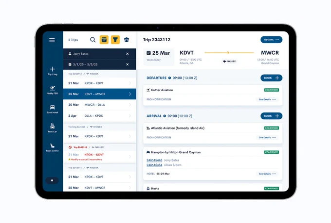 FlightBridge Mobile App
