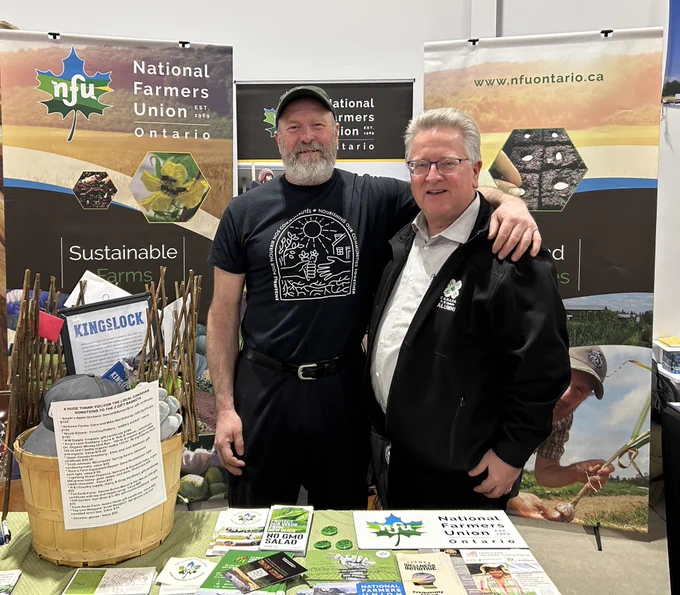 National Farmers Union Ontario Booth