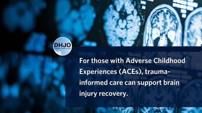 For those with Adverse Childhood Experiences (ACEs), trauma-informed care can support brain injury recovery. Brain imaging scans mounted on a wall.
