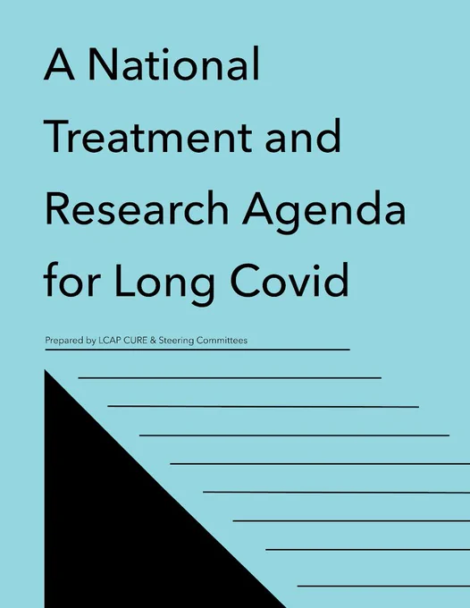 Book: 📕 A National Treatment and Research Agenda for Long Covid