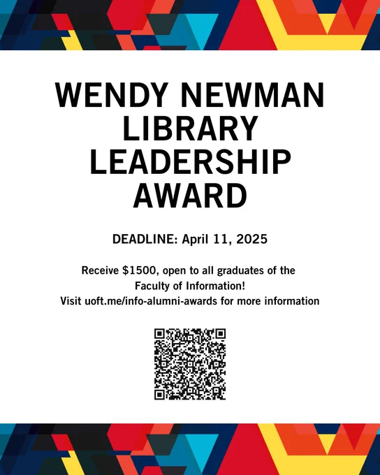 Wendy Newman Library Leadership Award