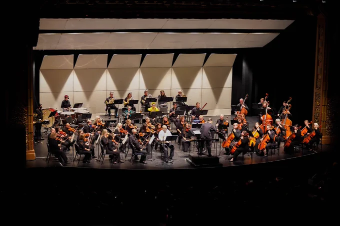 The BSO performs Peter and the Wolf with Superintendent Dr. Greg Baker serving as guest narrator.