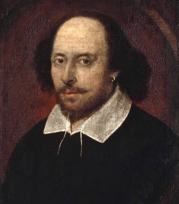 Painting of William Shakespeare