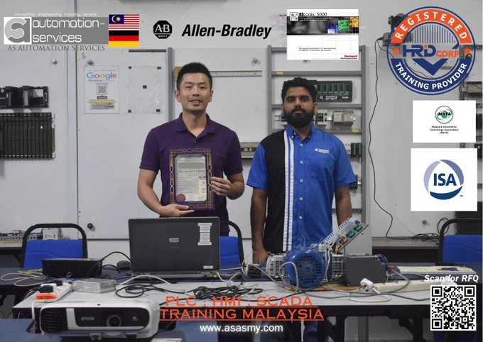 🚀 Master Allen Bradley PLC, HMI & SCADA! 🔧💻

From Feb 10-14, 2025, we trained an #OilAndGas client in #Malaysia on #AllenBradley #ControlLogix & #CompactLogix using #RSLogix5000. Hands-on #PLCProgramming, #SCADAProgramming, #HMIDesign, #Troubleshooting, & more!

📢 Upgrade your skills! Join our next #PLCTraining!
📩 Request for Quotation now 👉 https://www.asasmy.com/request-quotation.html

#IndustrialAutomation #LadderLogic #FactoryAutomation #ProcessControl #ElectricalEngineering #Maintenance #AutomationExperts #Industry40 #EngineeringTraining #ASAutomationServices

Blog Link :- https://tinyurl.com/5edr4w46