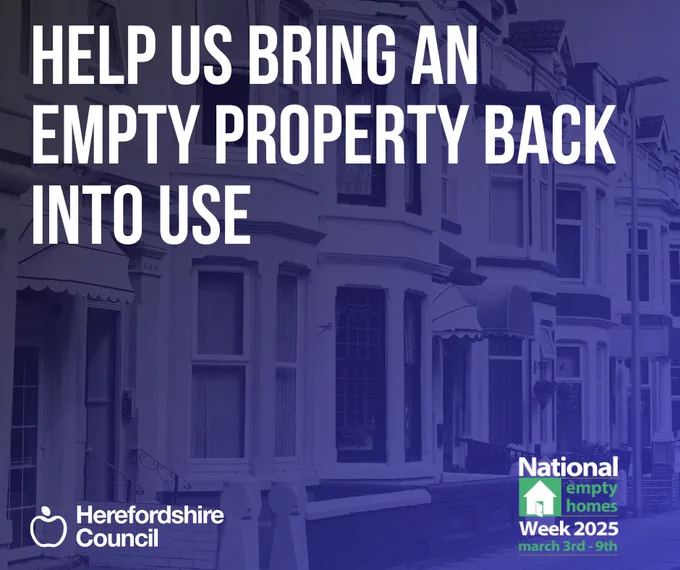 Terrace housing 
Help us bring an empty property back into use 