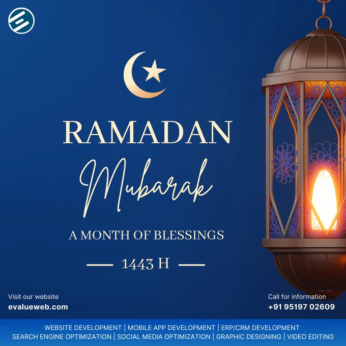 Ramazan Mubarak to everyone! 

May this holy month bring peace, prosperity, and blessings to you and your loved ones. Wishing you a month filled with spiritual growth, forgiveness, and joy.

#Ramadan #RamadanMubarak #RamadanKareem #Fasting #Pray #HolyMonth #RamadanVibes #RamadanBlessings #EidMubarak #evalueweb #ramadan2025 #happyramadan🌙 

