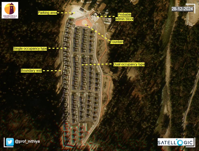 Closer view of the new settlement