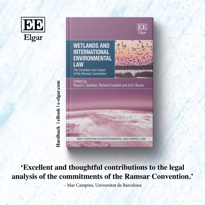 Marking the 50th anniversary of the Ramsar Convention, the first modern multilateral environmental agreement, this timely book reflects upon the Convention’s work and its wider impact upon the protection of aquatic resources and wetland-dependent species.