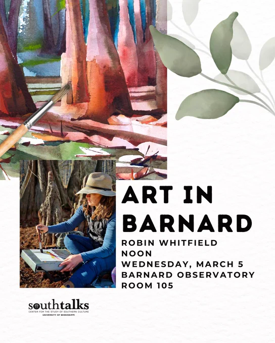 Art in Barnard noon March 5