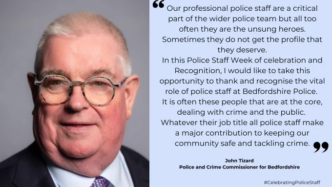 Police staff recognition week