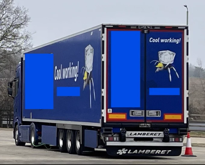 Heavy goods vehicle parked in a DVSA site for 45 hours for failing to comply with regulations