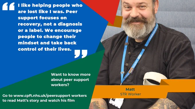 Matt talks about peer support