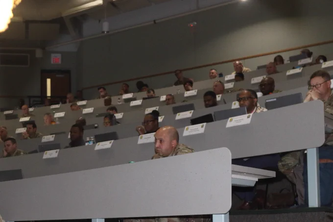 Senior leaders from across the 143D Expeditionary Sustainment Command gathered for a critical Senior Leader Forum, fostering discussions on key topics such as collective training, talent management, fiscal planning, and mission readiness. 