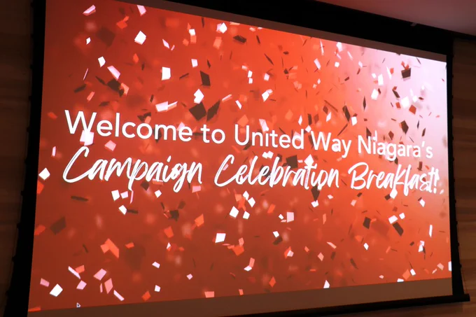 Welcome to United Way Niagara's Campaign Celebration Breakfast