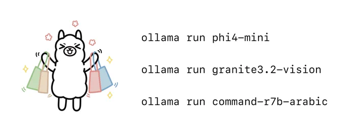 Ollama is happy running the new models