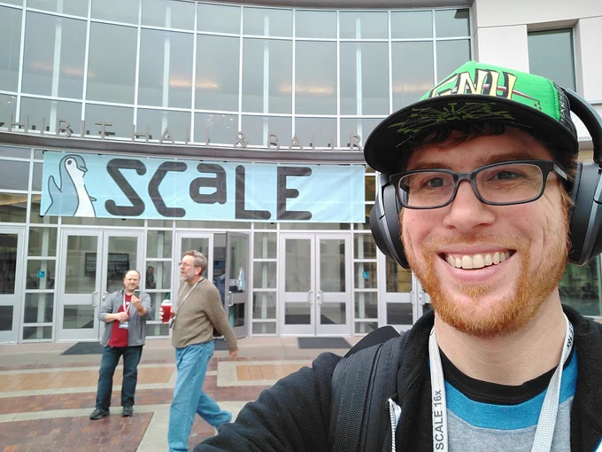 Pic from #SCaLE16x