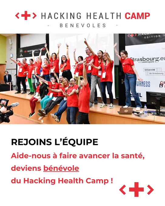 deviens bénévole du Hacking Health Camp