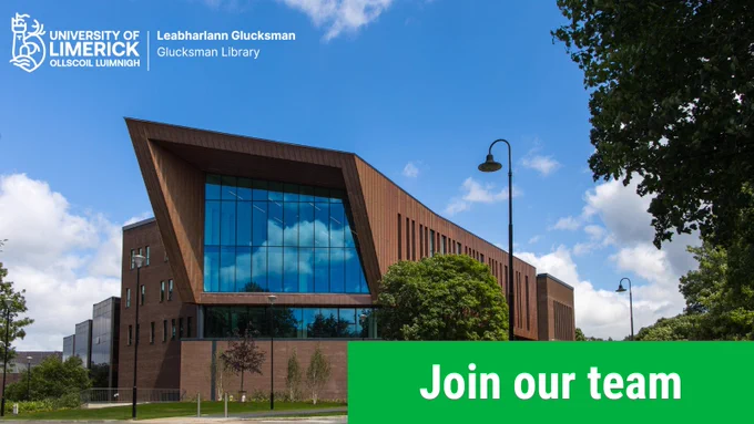 exterior of glucksman library building - Join our team