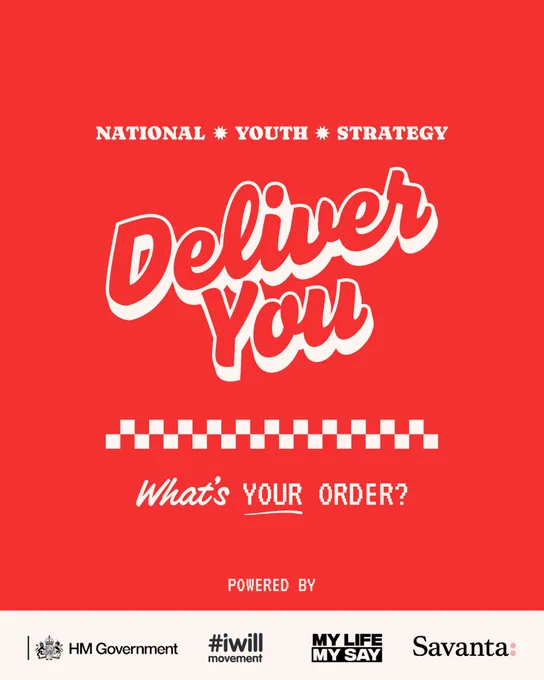 National Youth Strategy
Deliver You
What's your order?