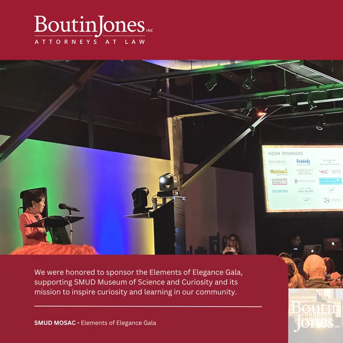We were honored to sponsor the Elements of Elegance Gala, supporting SMUD Museum of Science and Curiosity and its mission to inspire curiosity and learning in our community. 