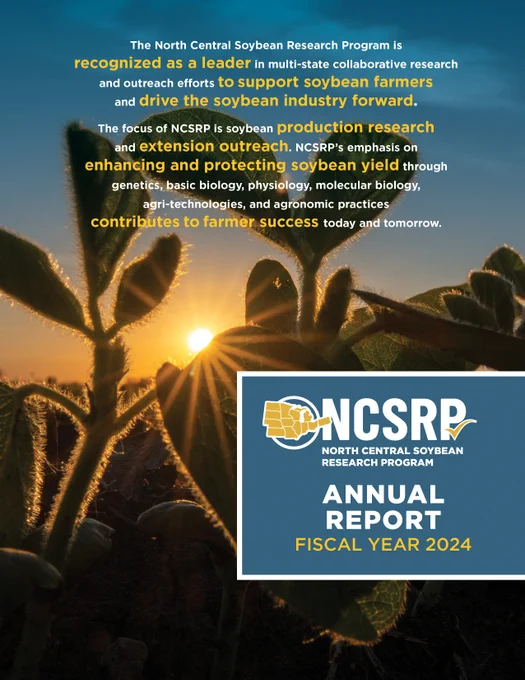 Check out the North Central Soybean Research Program's most recent annual report