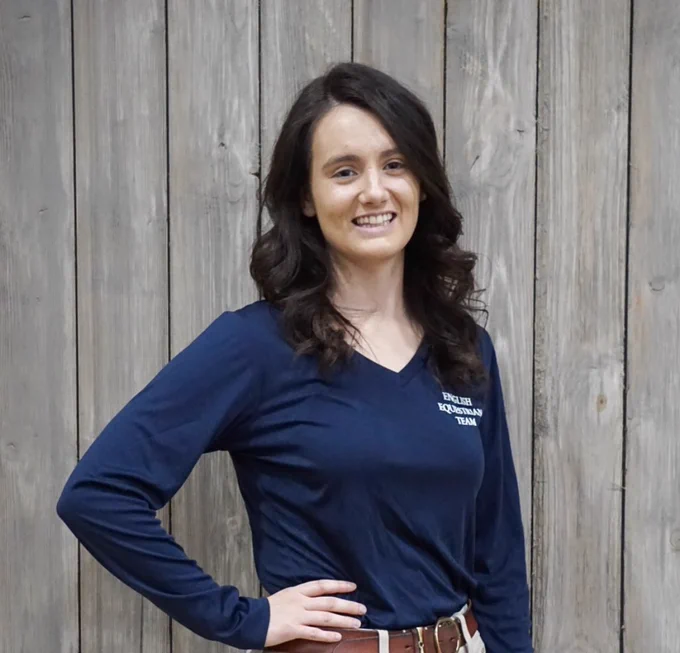 Anna’s research explores the relationship between people, horses, and barn training environments in equestrian sports. As a finalist for the Master’s Student Researcher of the Year award, she fills a gap in equestrian research by studying these unique environments. Her work aims to establish a strong, research-based foundation for the future of equestrian sports, ensuring their sustainability and growth.

By focusing on both human and equine aspects of training, Anna uncovers insights to improve practices, strengthen relationships between horses and riders, and enhance education. Her dedication to addressing critical gaps ensures her research will have a lasting impact, promoting innovation and growth in equestrian sports for years to come.