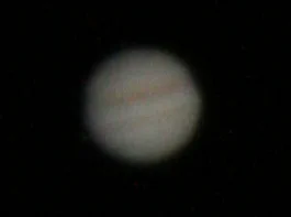 A blurry Jupiter