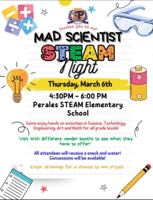 Perales Mad Scientist Night