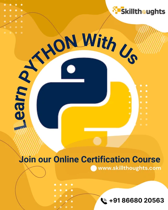 learn python with us join our online certification course at pure life foundation online learning platform | skillthoughts technologies online learning platform 